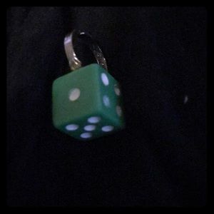 Green Dice Ring